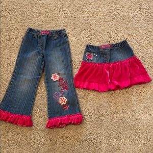 Vintage Naartjie denim combo